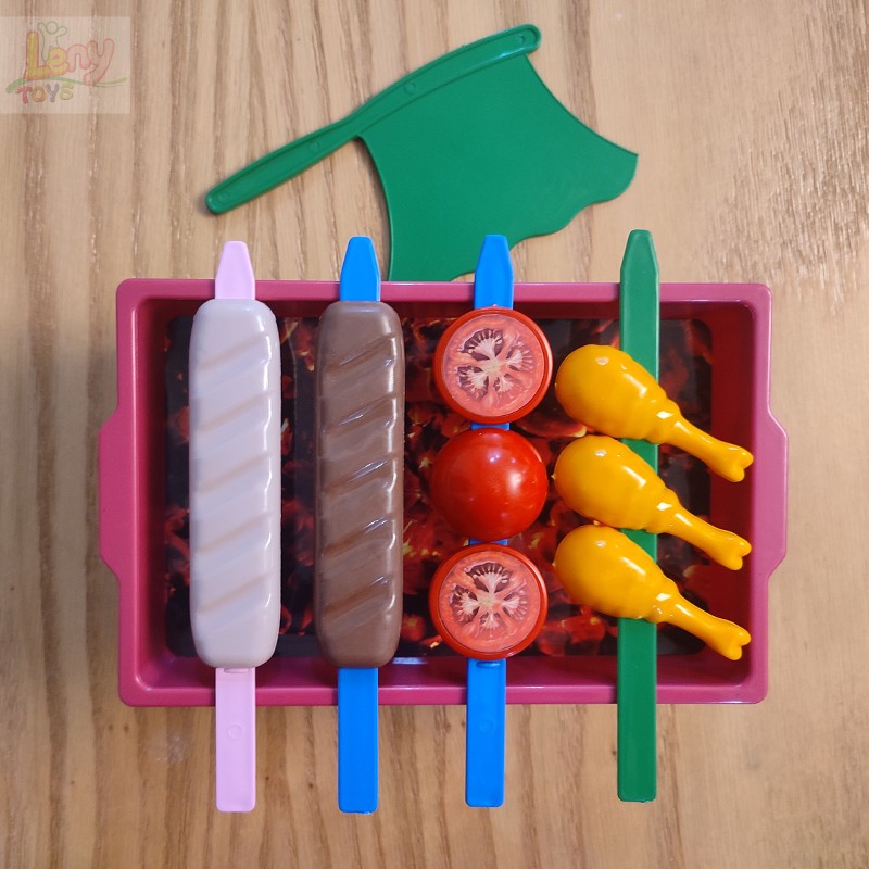 ست اسباب بازی آشپزخانه مدل باربیکیو و منقل
